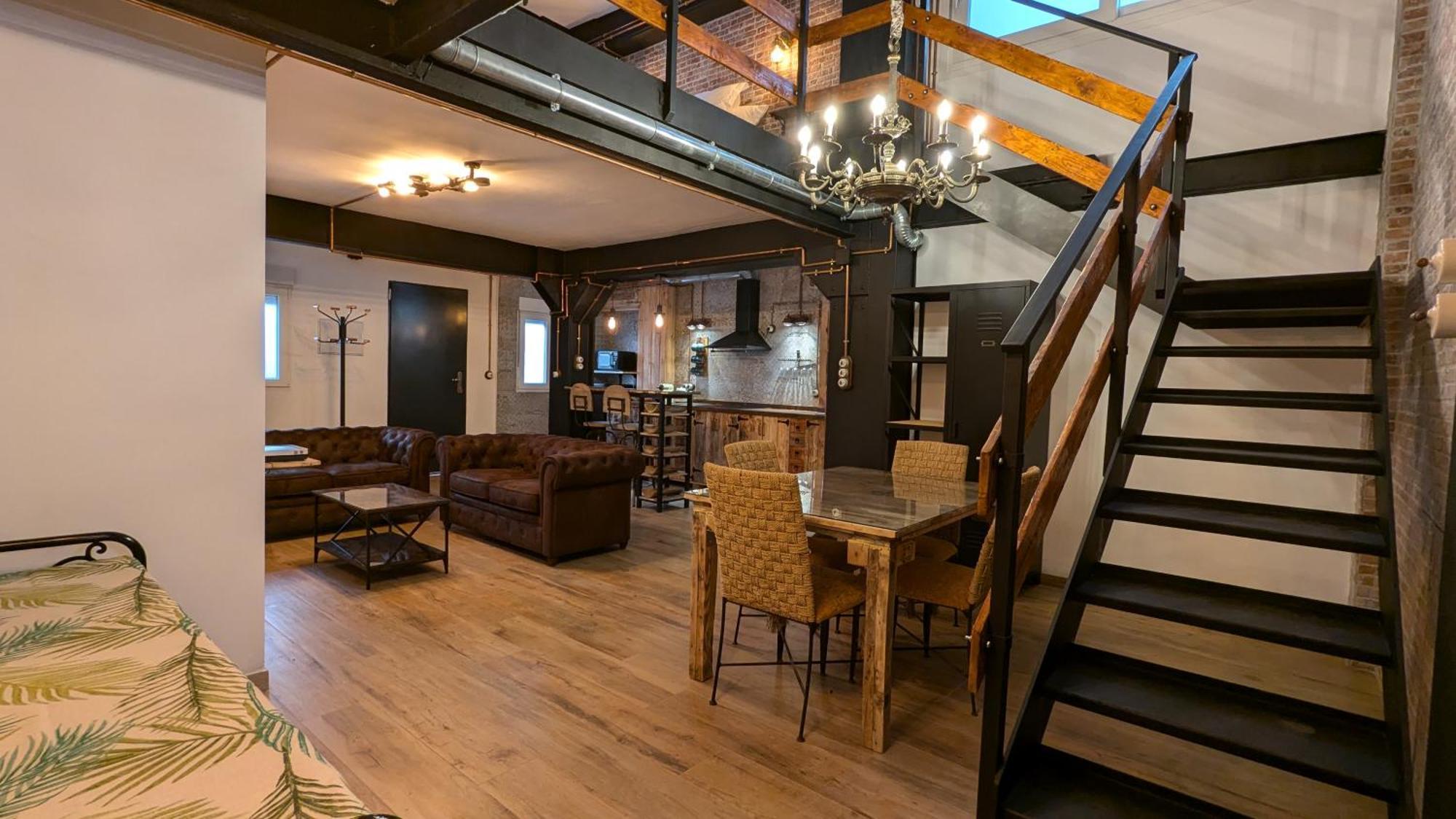 Апартаменты Loft Duplex La Industrial Playa Кадис Экстерьер фото